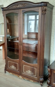 Шкаф деревянный из массива сосны - русскиймастер.com - Екатеринбург